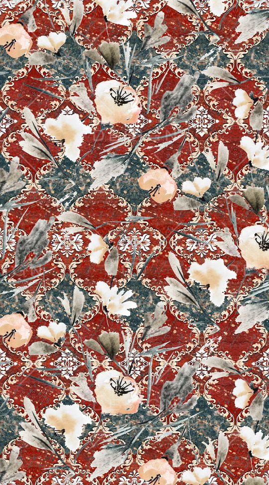 抽象印花华亿平台图片