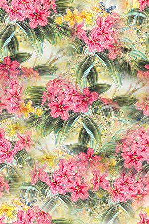 复古印花华亿平台图片