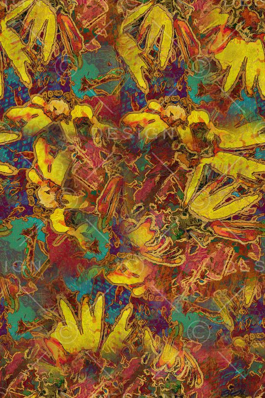 复古印花华亿平台图片