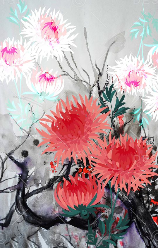 数码华亿平台印花华亿平台图片