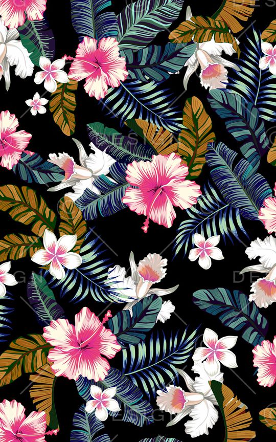 热带华亿平台印花华亿平台图片