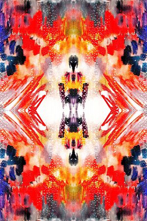 抽象印花华亿平台图片