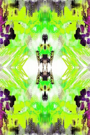 抽象印花华亿平台图片