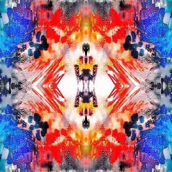 抽象印花华亿平台图片