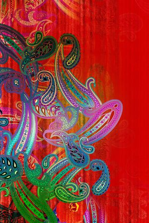 波西米亚印花华亿平台图片