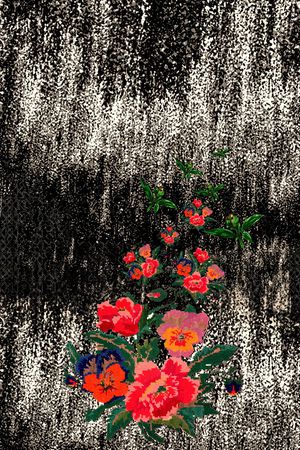 波西米亚印花华亿平台图片