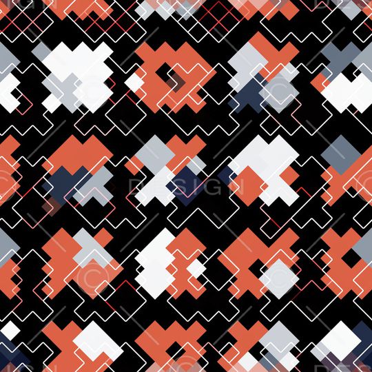 格子印花华亿平台图片