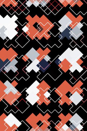 格子印花华亿平台图片