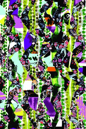 涂鸦印花华亿平台图片