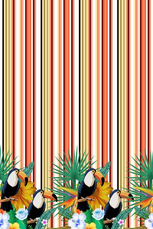 热带华亿平台印花华亿平台图片