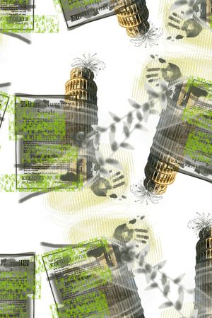 混合拼接印花华亿平台图片