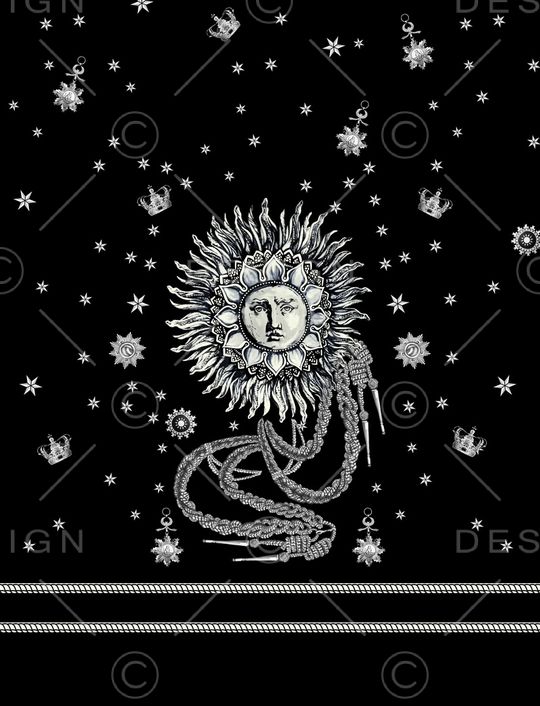 抽象印花华亿平台图片