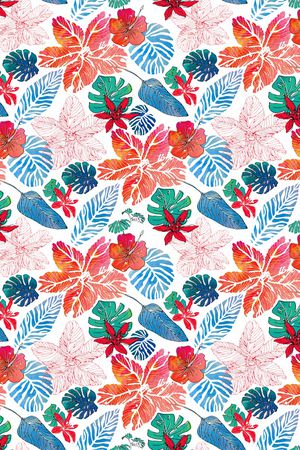 热带华亿平台印花华亿平台图片