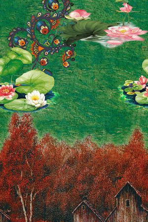 数码定位花印花华亿平台图片