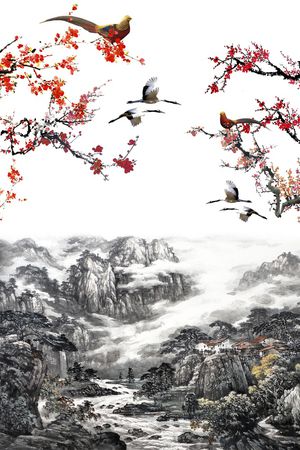 数码定位花印花华亿平台图片