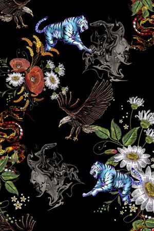 复古印花华亿平台图片