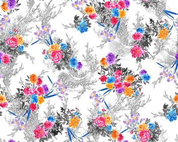 抽象印花华亿平台图片