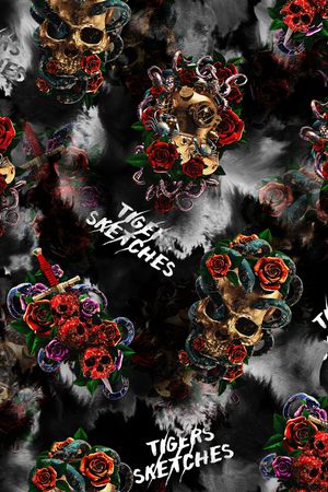 抽象印花华亿平台图片