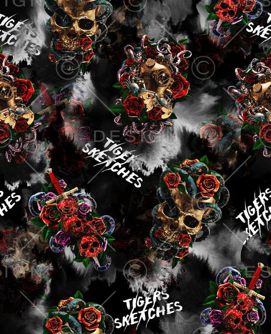 抽象印花华亿平台图片