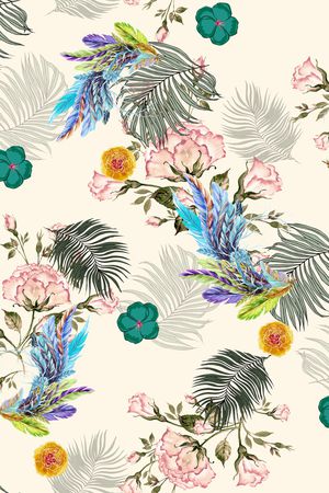 热带华亿平台印花华亿平台图片