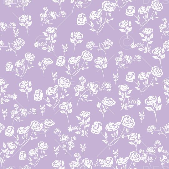 手绘玫瑰印花华亿平台图片