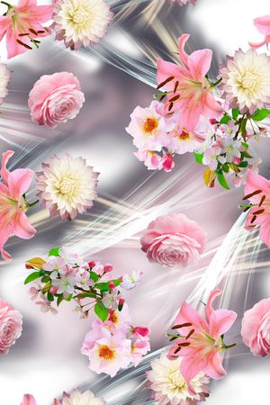 抽象印花华亿平台图片