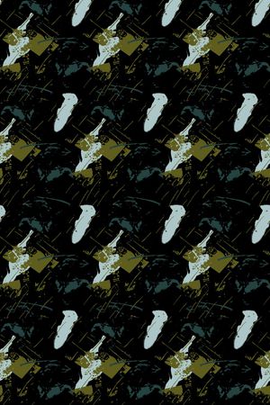 抽象印花华亿平台图片