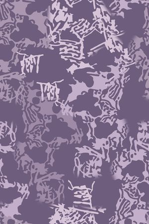 抽象花卉印花华亿平台图片