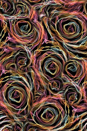 抽象印花华亿平台图片