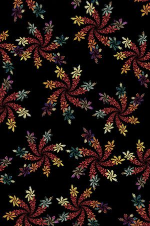 抽象印花华亿平台图片