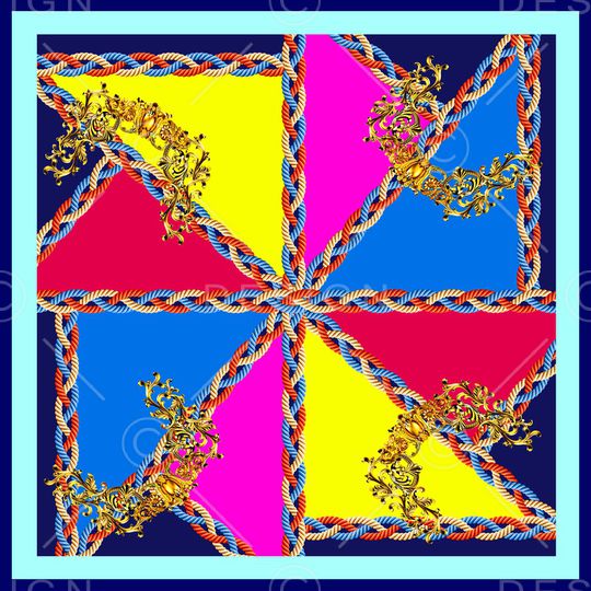 大牌风印花华亿平台图片