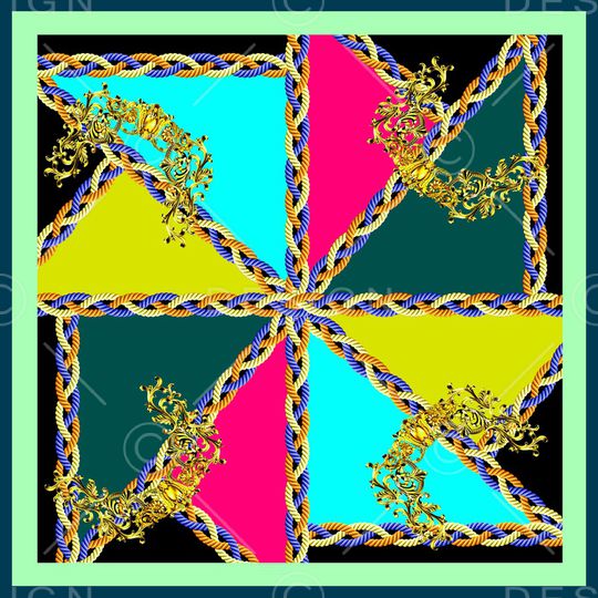 大牌风印花华亿平台图片