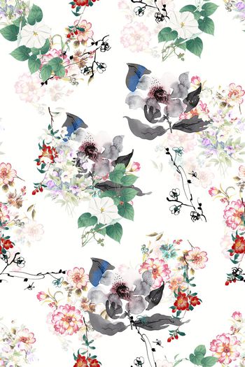 小碎花印花华亿平台图片