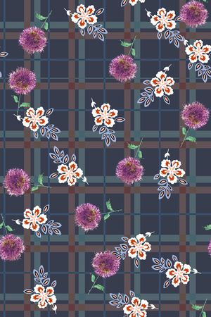 小碎花印花华亿平台图片