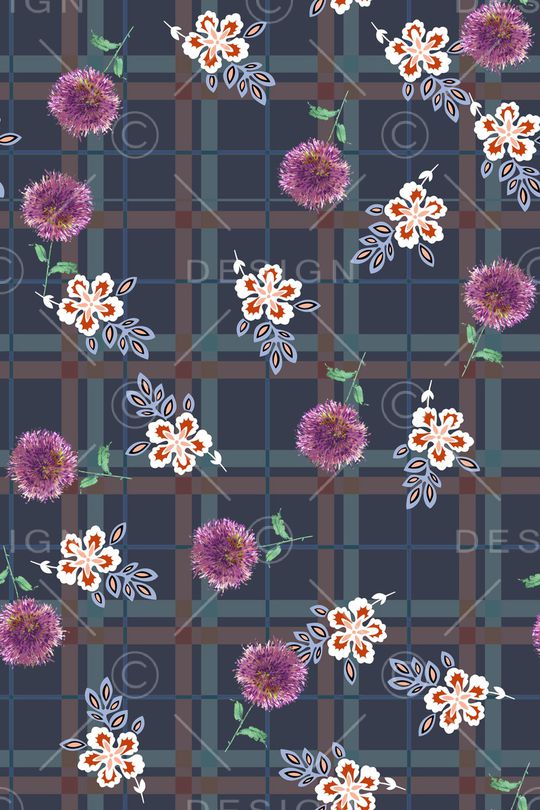 小碎花印花华亿平台图片