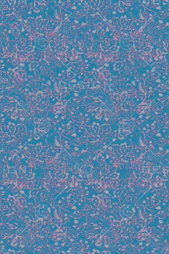 抽象花卉印花华亿平台图片