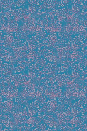 抽象花卉印花华亿平台图片