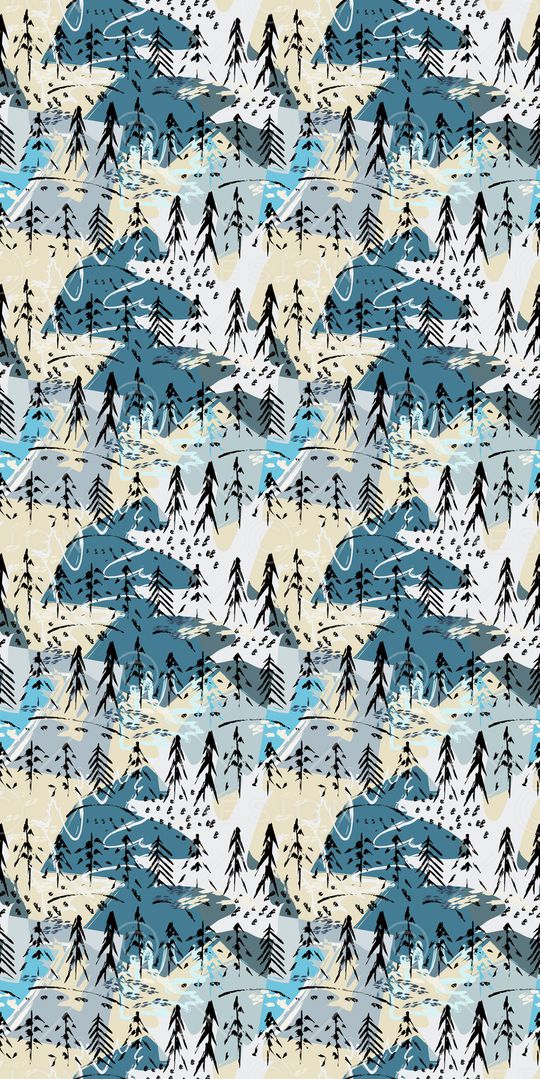 抽象印花华亿平台图片