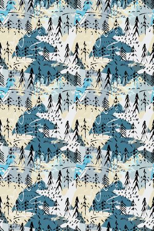 抽象印花华亿平台图片