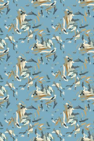 抽象花卉印花华亿平台图片