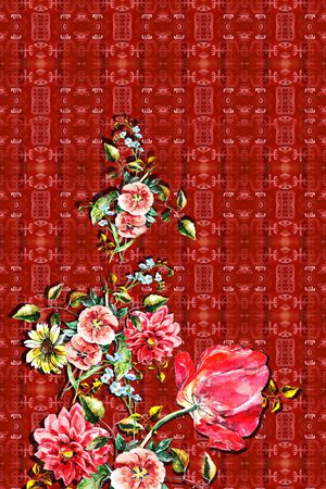 中国风印花华亿平台图片