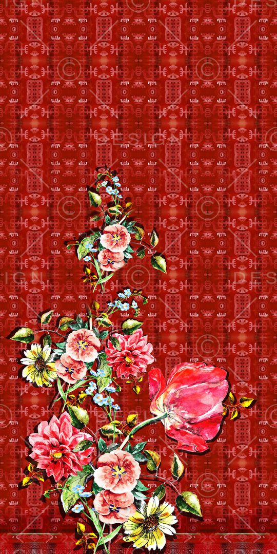 中国风印花华亿平台图片