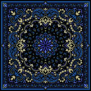 古典花纹印花华亿平台图片