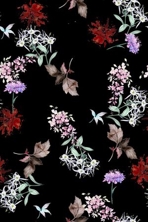 小碎花印花华亿平台图片