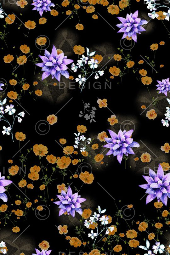 小碎花印花华亿平台图片