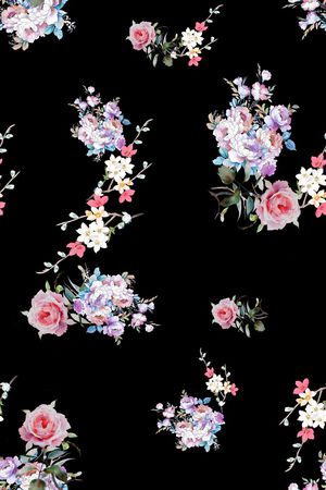 小碎花印花华亿平台图片