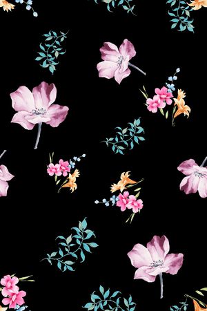 小碎花印花华亿平台图片