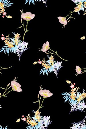 小碎花印花华亿平台图片