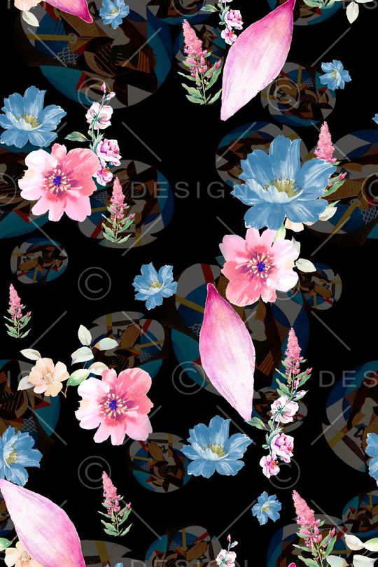 小碎花印花华亿平台图片