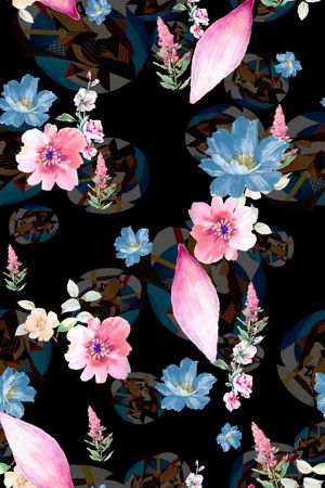 小碎花印花华亿平台图片